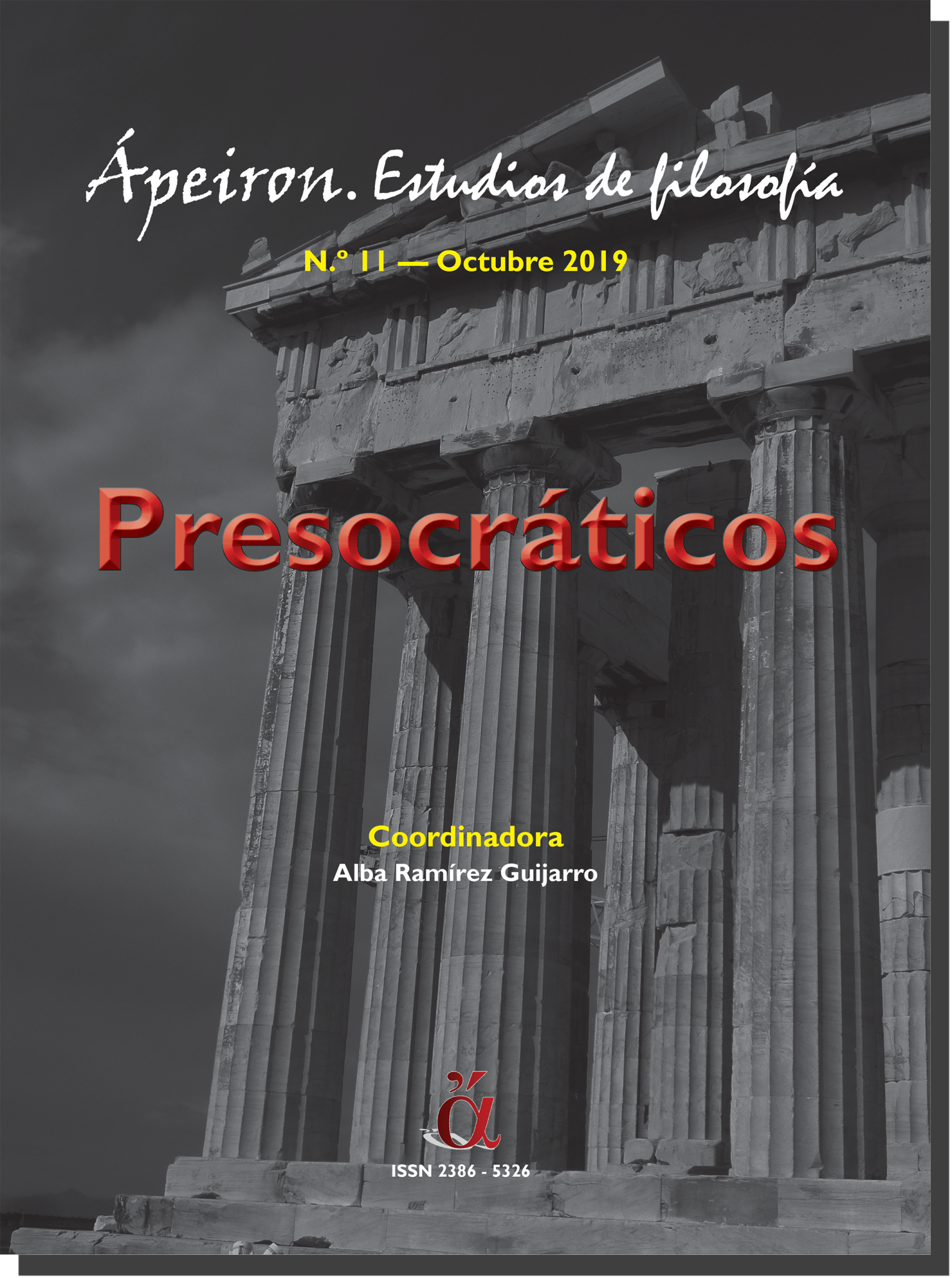 Monográfico «Presocráticos», Ápeiron Estudios De Filosofía | Red ...